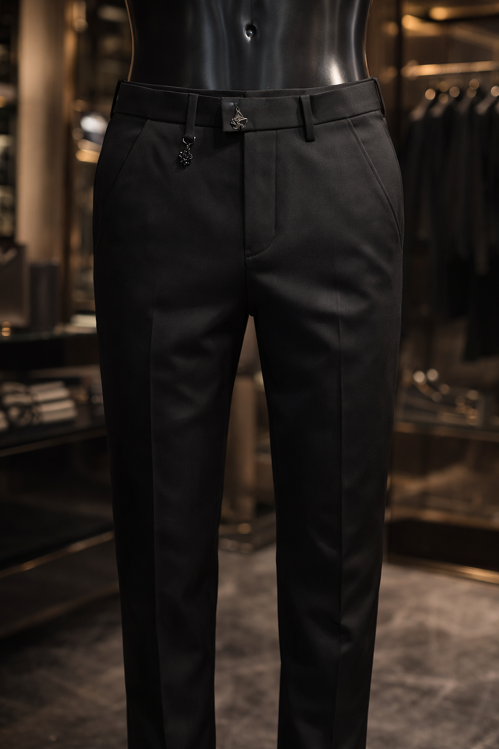 Luca Pleated Tailored Trousers