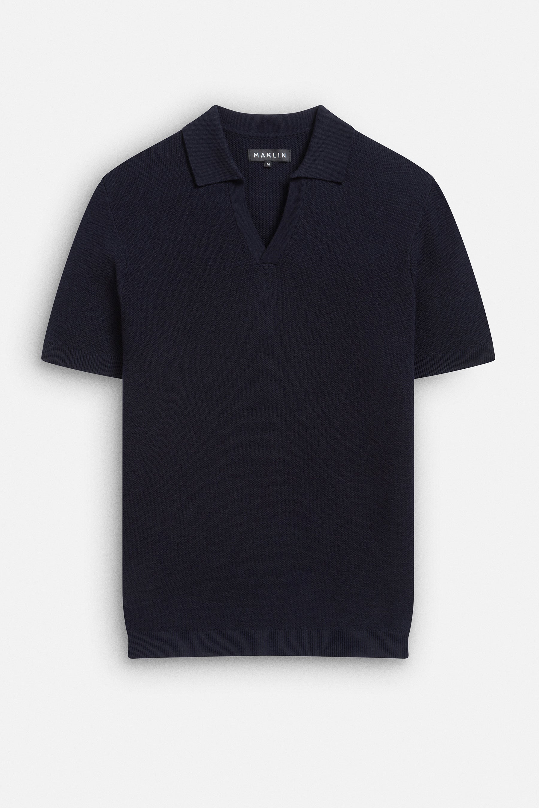 Alick Short Sleeve Polo Shirt - Navy