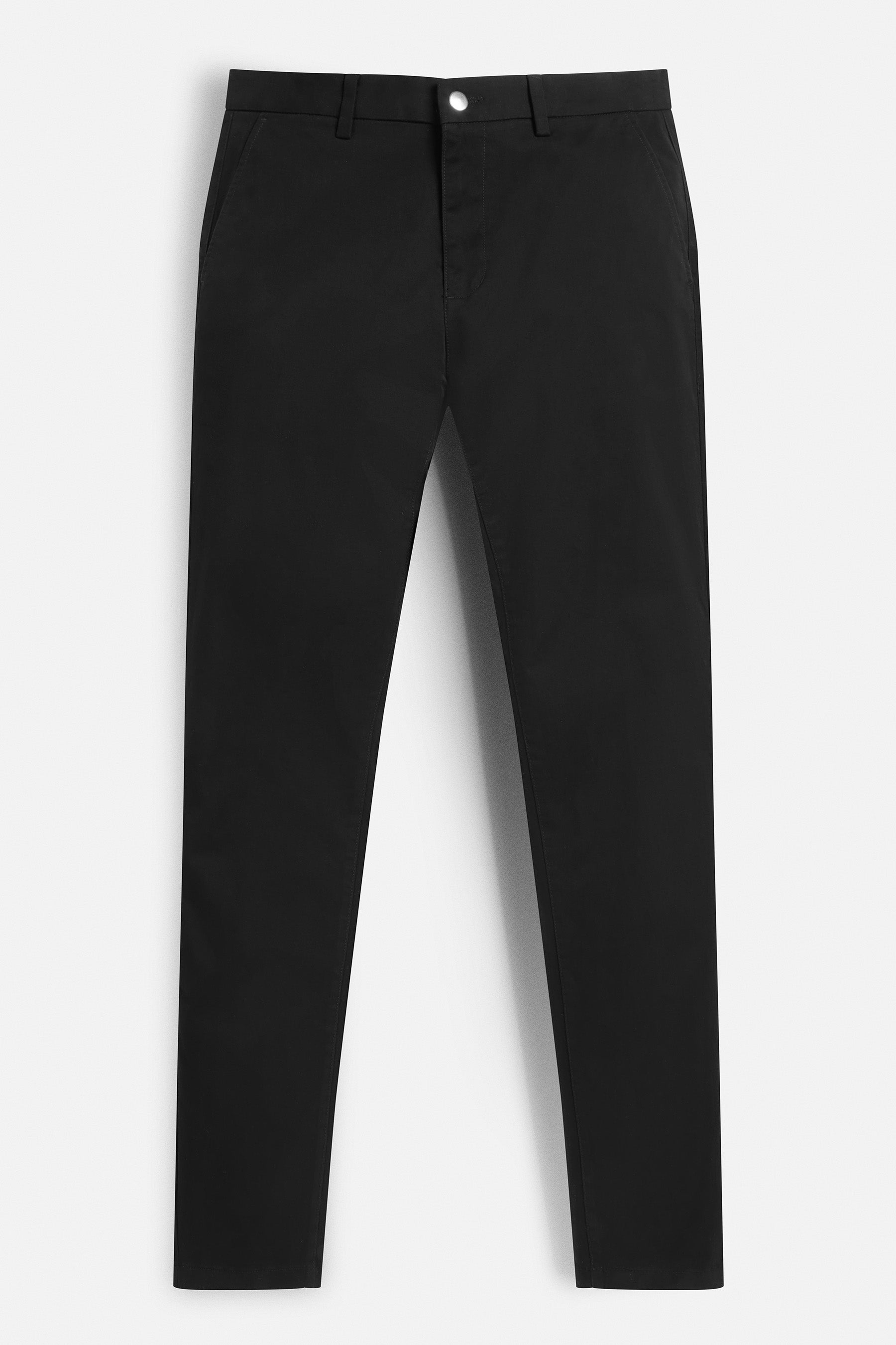 Eran Slim Fit Chinos - Black