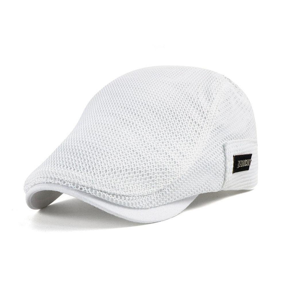 Mesh Cap | Casual Flat Cap for Men