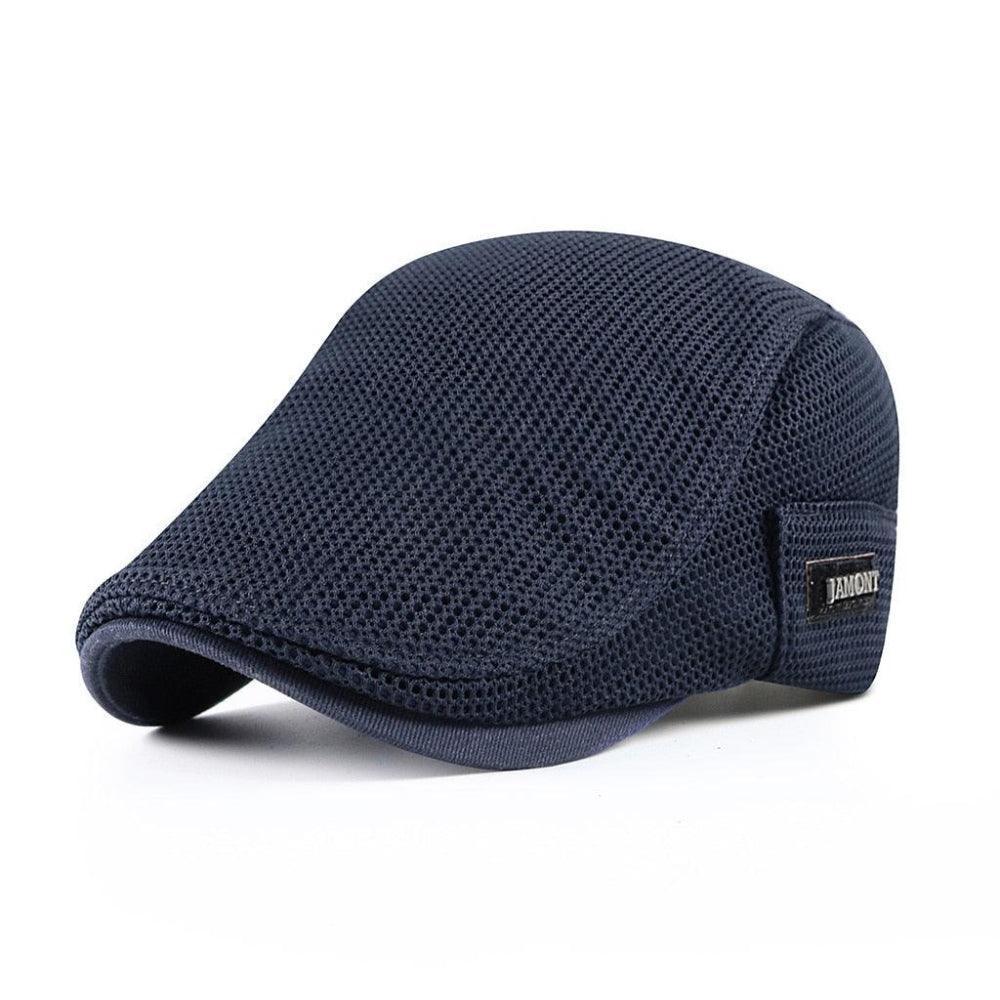 Mesh Cap | Casual Flat Cap for Men