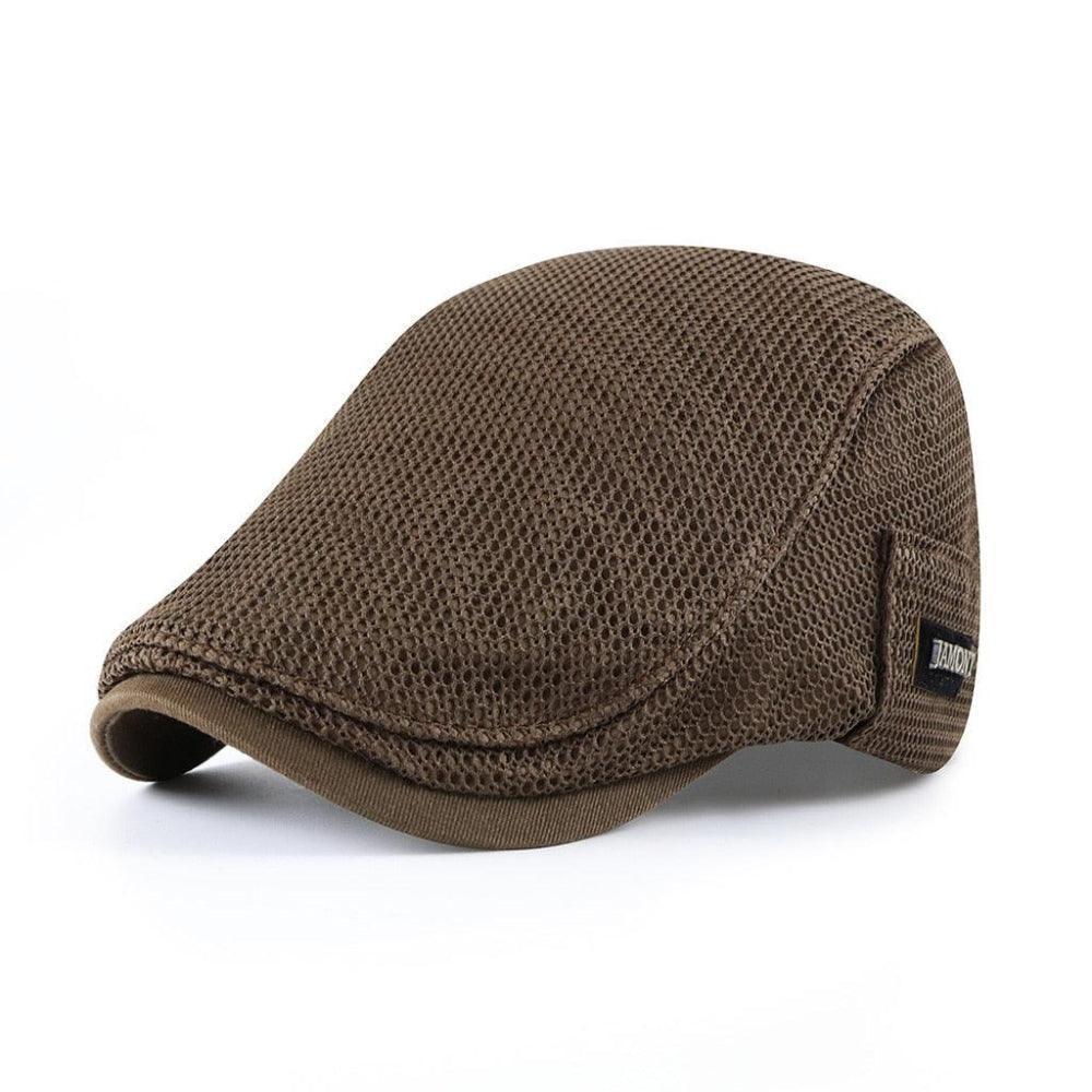 Mesh Cap | Casual Flat Cap for Men