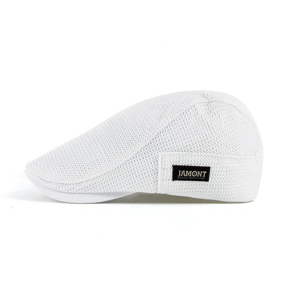 Mesh Cap | Casual Flat Cap for Men