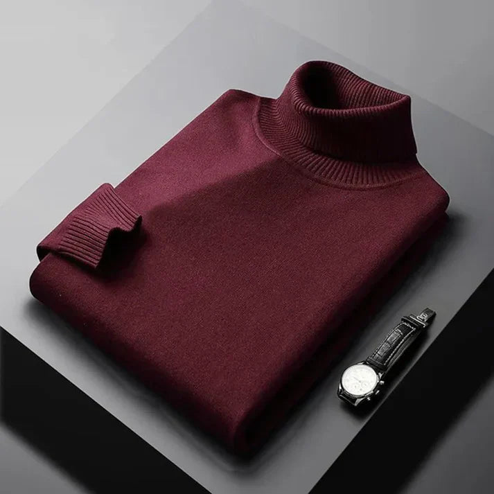The Monte Carlo Cashmere Roll Neck
