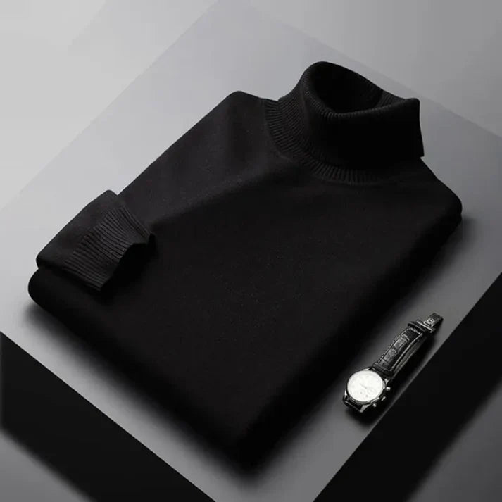 The Monte Carlo Cashmere Roll Neck