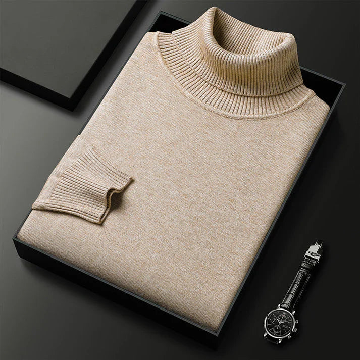 The Monte Carlo Cashmere Roll Neck