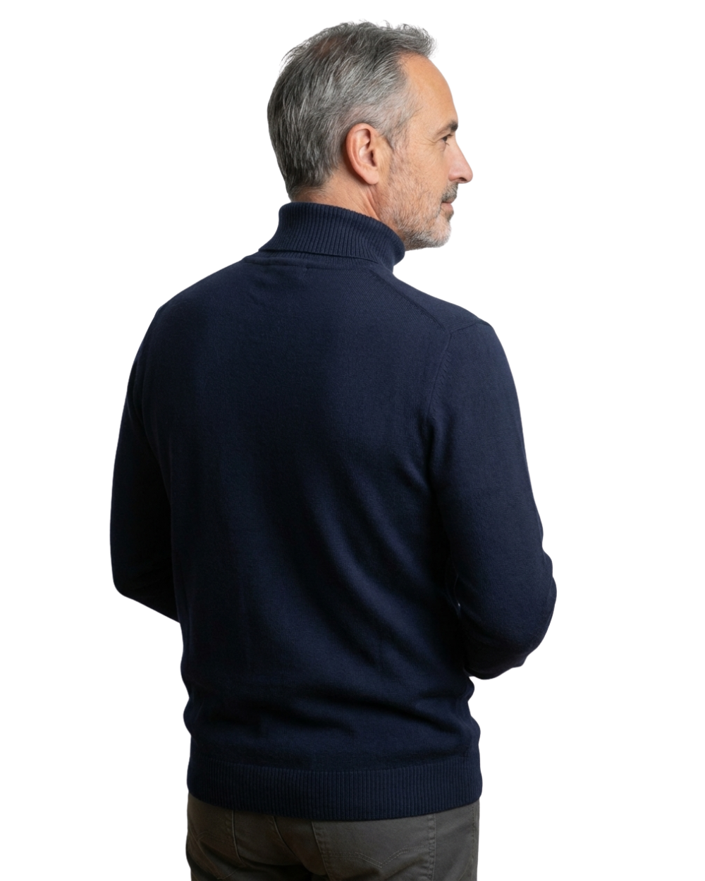 The Monte Carlo Cashmere Roll Neck
