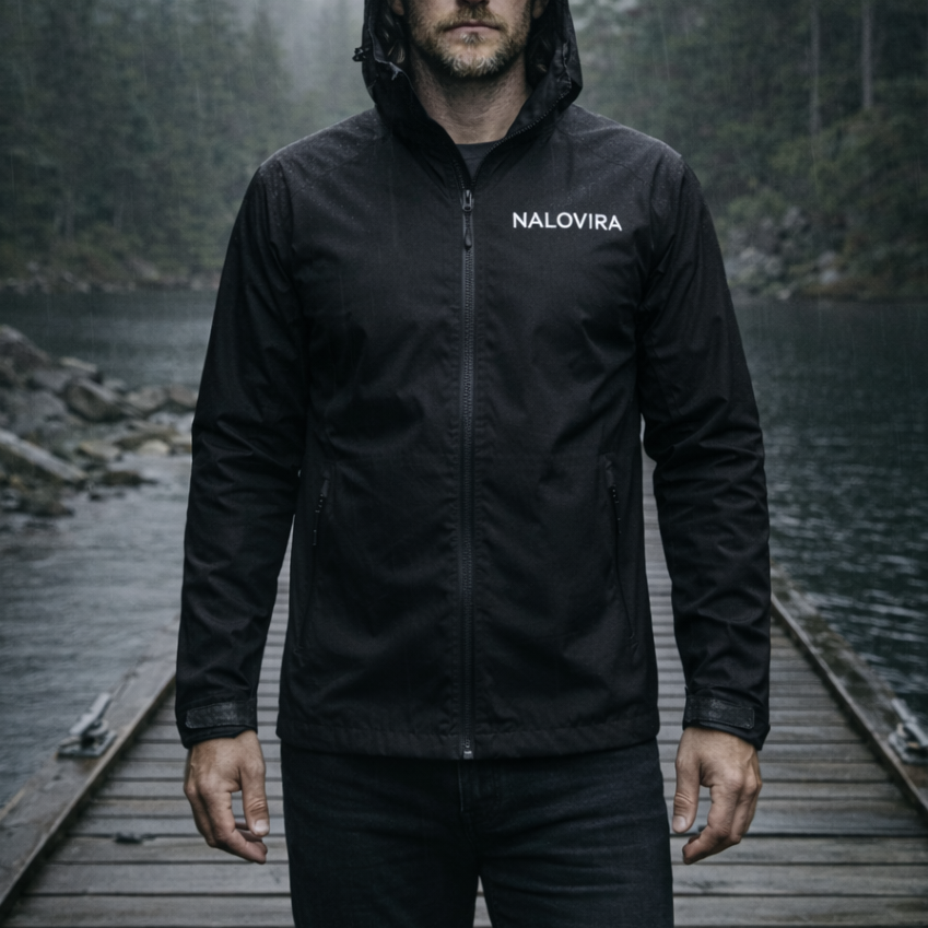 Lightweight Waterproof Unisex Jacket for Outdoor and Everyday Wear